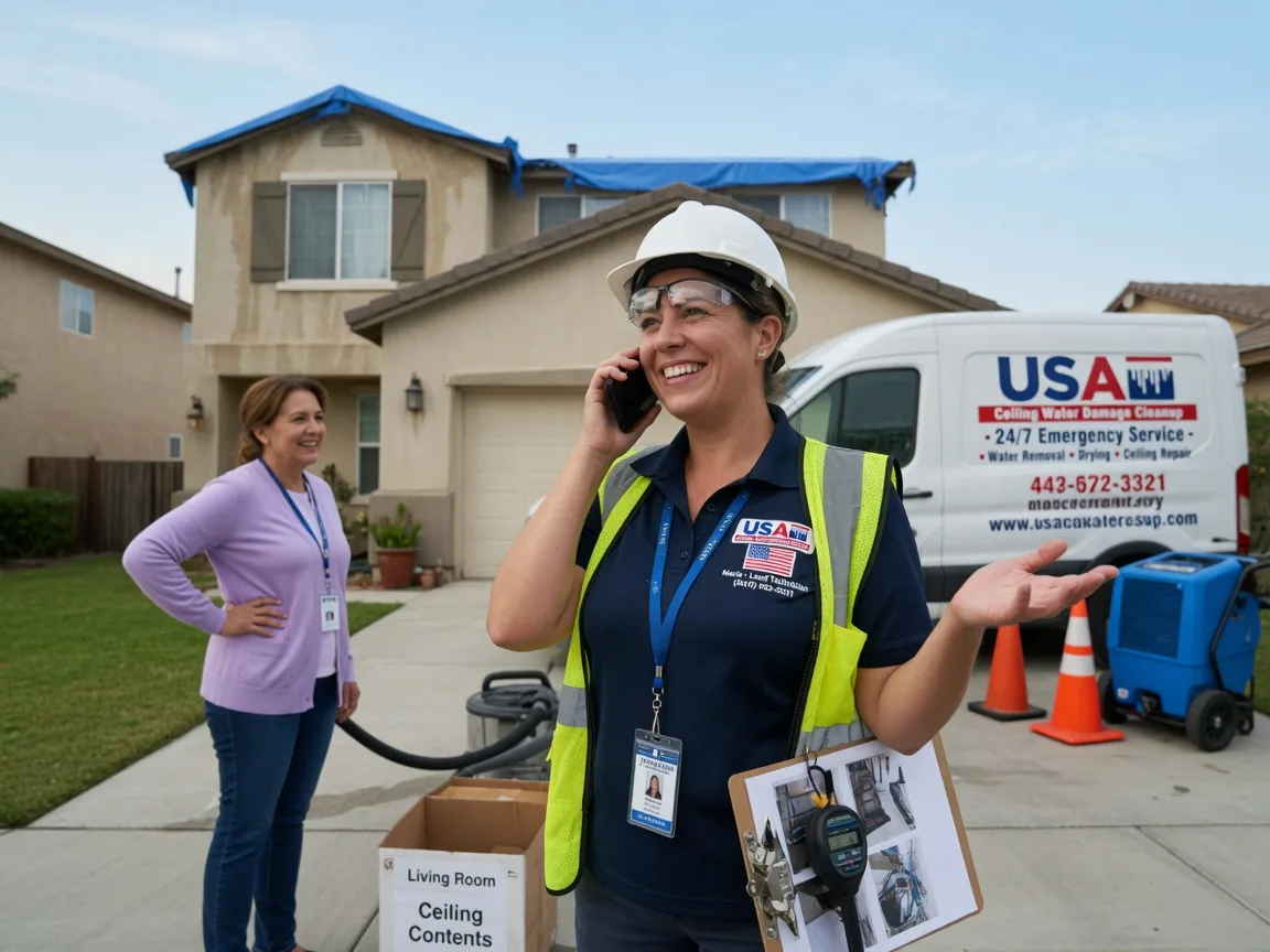 Ceiling Water Damage Restoration Normal, IL FAQs